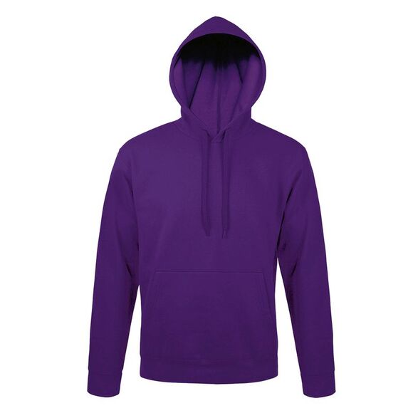 SOLS Snake Unisex UnisexCotton Blend Sweatshirt / Hoodie / Dark Purple